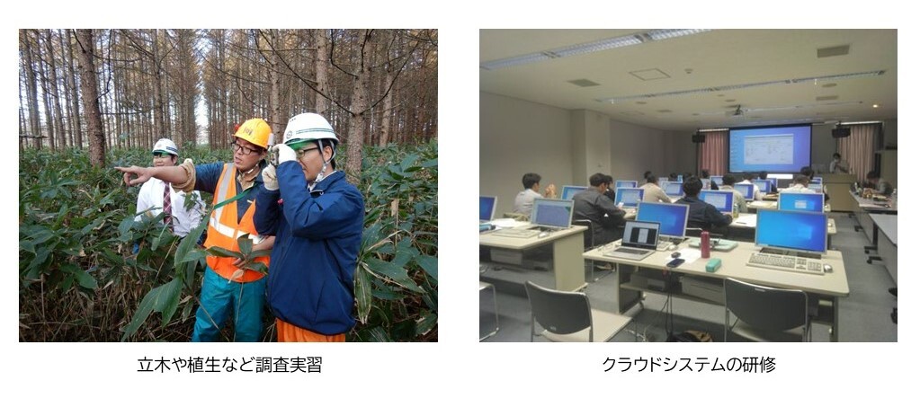 市町村職員の技術力向上、事業支援システムの構築（写真）