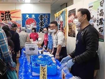 直売会風景