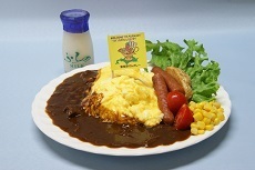 オムカレー写真