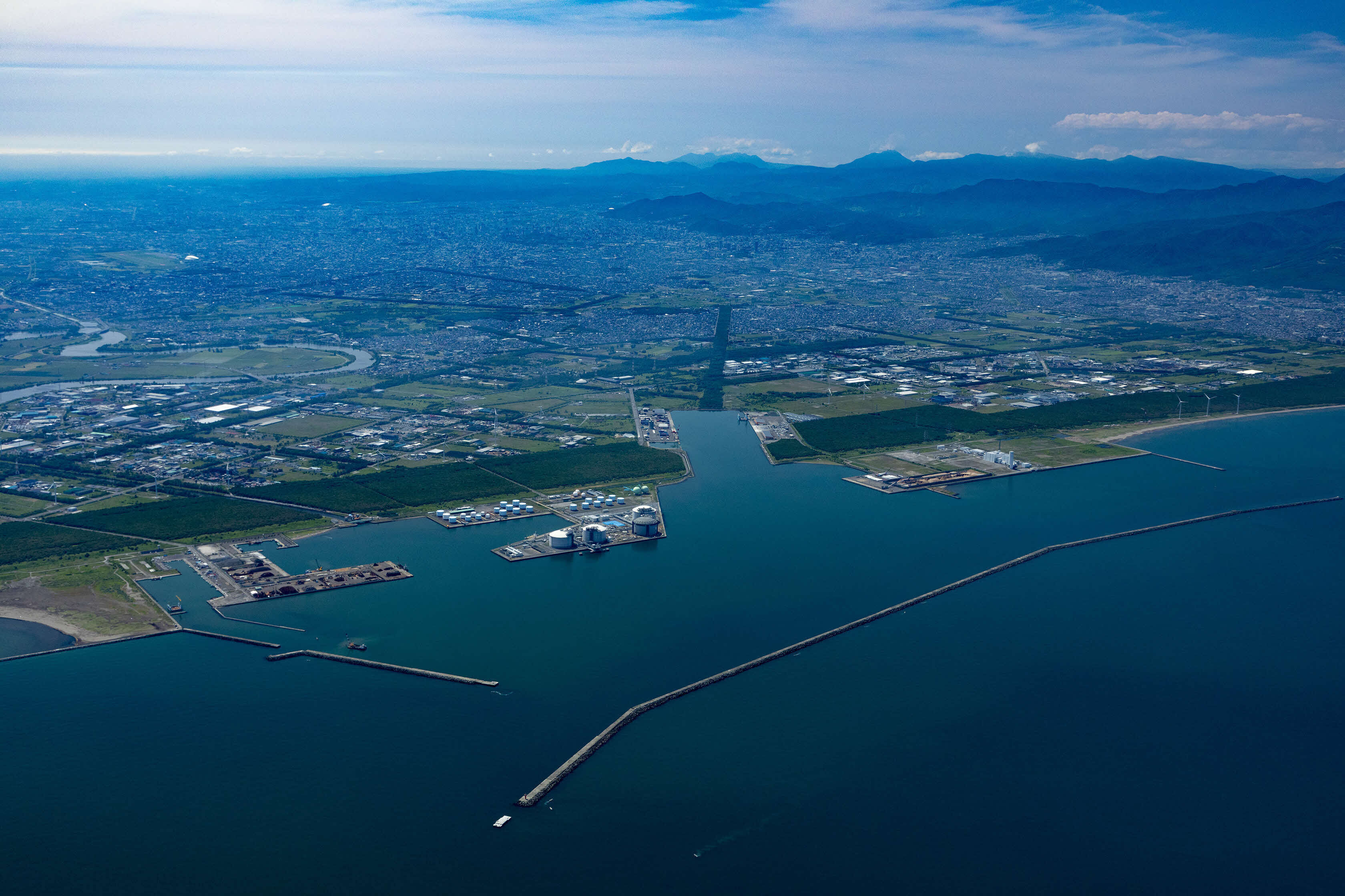 石狩湾新港地域