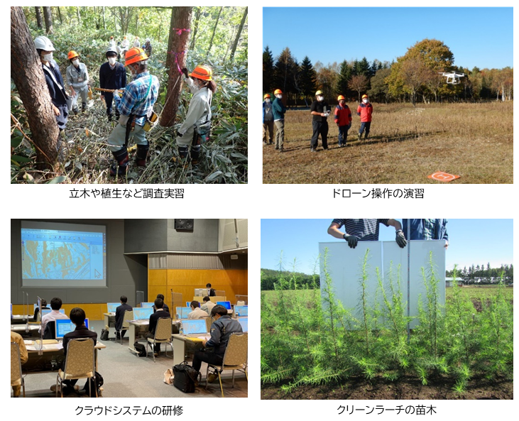 森林整備の支援等、市町村職員等の研修（写真）