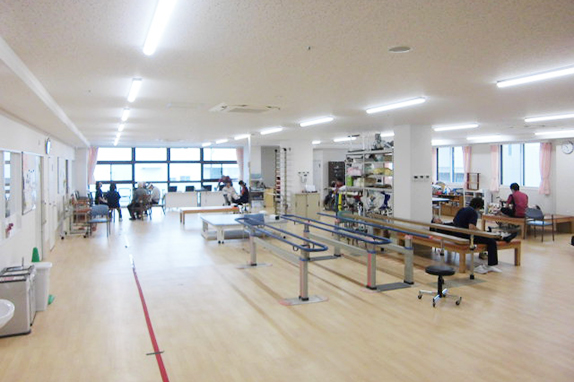 函館稜北病院のリハビリ施設の写真