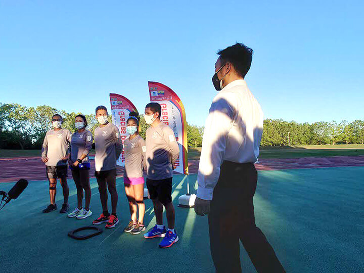 エクアドル共和国陸上競技選手団