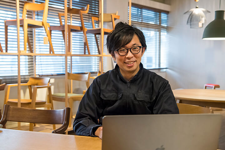 山上 裕一朗さんインタビュの様子(3)