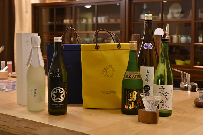 ミチヒト-酒瓶用帆布バッグ作り体験１